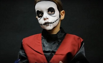 maquillaje de catr�n para n�o