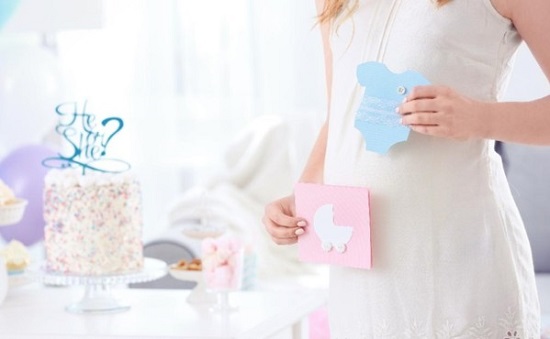 fiesta de revelaci�n del sexo del beb�